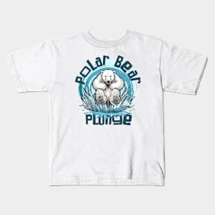 Polar Bear Plunge Day – January Kids T-Shirt